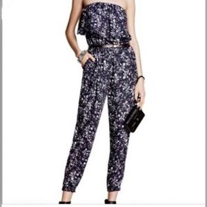 🆕NWT Vera Wang Strapless Jumpsuit Size L